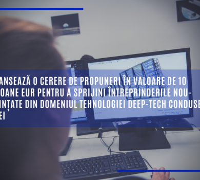 UE lansează o cerere de propuneri pentru a sprijini întreprinderile nou-înființate din domeniul tehnologiei deep-tech conduse de femei
