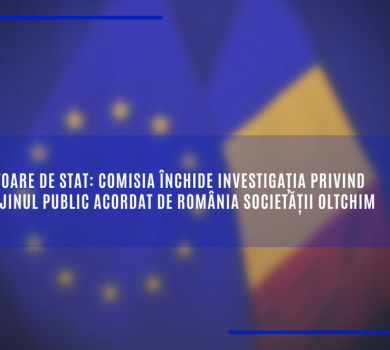 Comisia închide investigația privind sprijinul public acordat de România societății Oltchim