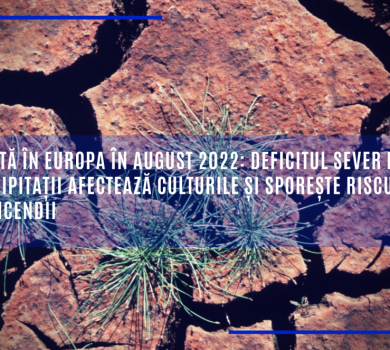 Deficitul sever de precipitații afectează culturile și sporește riscurile de incendii