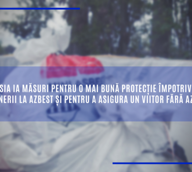 Comisia ia măsuri pentru o mai bună protecție împotriva expunerii la azbest și pentru a asigura un viitor fără azbest