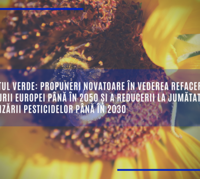 Propuneri novatoare în vederea refacerii naturii Europei până în 2050 și a reducerii la jumătate a utilizării pesticidelor până în 2030