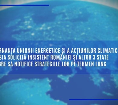 Guvernanța uniunii energetice și a acțiunilor climatice: Comisia solicită insistent României și altor 3 state membre să notifice strategiile lor pe termen lung
