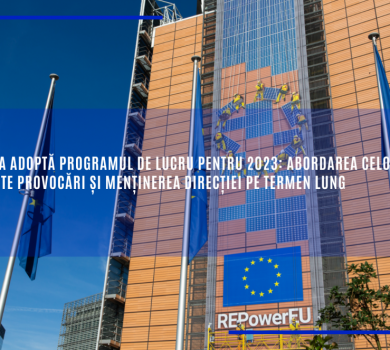 Comisia adoptă programul de lucru pentru 2023: abordarea celor mai presante provocări și menținerea direcției pe termen lung