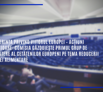 Comisia găzduiește primul grup de dezbatere al cetățenilor europeni pe tema reducerii risipei alimentare