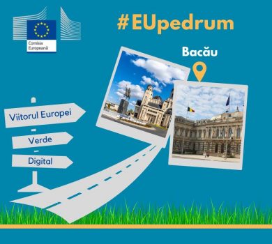 Caravana #EUpeDrum a ajuns la Bacău