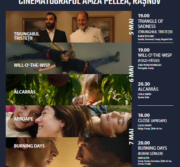 LUX Awards Rasnov 5-7mai proiectii filme europene cinema amza pellea