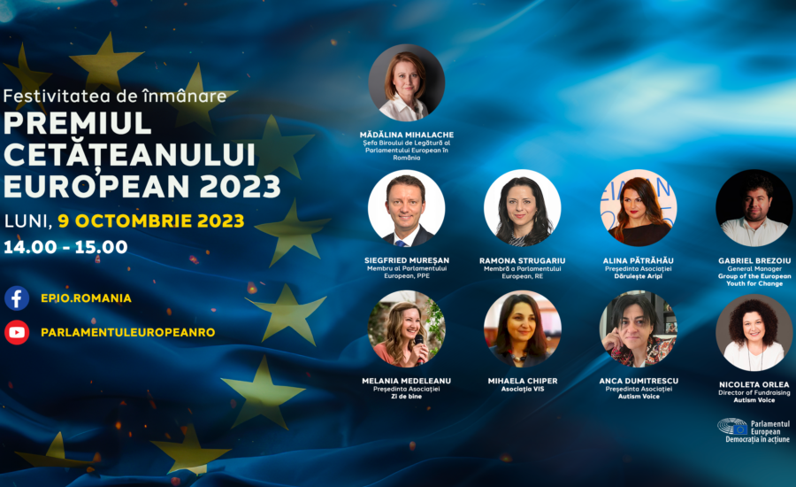 Premiului cetățeanului european 2023