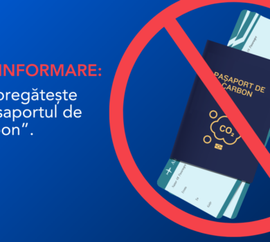 DEZINFORMARE: Uniunea Europeană pregătește „pașaportul de carbon”