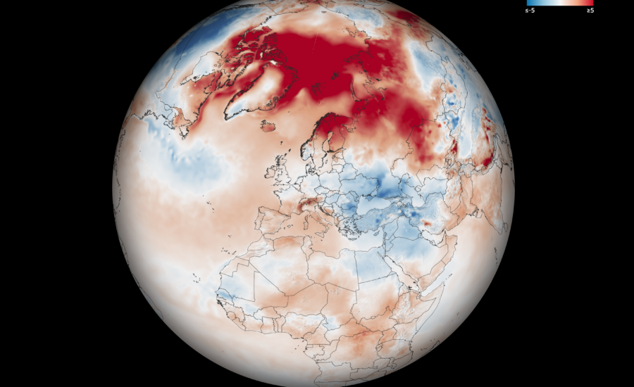 Potrivit raportului Copernicus, temperaturile la nivel global și european din 2025 s-au situat pe locul trei în topul celor mai ridicate temperaturi înregistrate vreodată