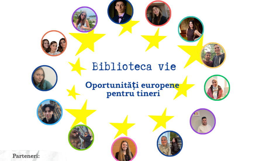 Ziua Europei la Rasnov Biblioteca vie - oportunitati europene pentru tineri